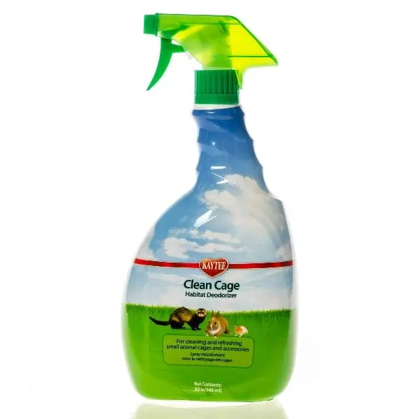 Kaytee Clean Cage Habitat Deodorizer Spray 1