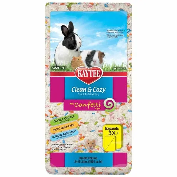 Kaytee Clean & Cozy Confetti Bedding 1