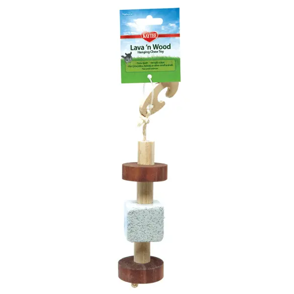 Kaytee Lava 'N Wood Hanging Toy 1