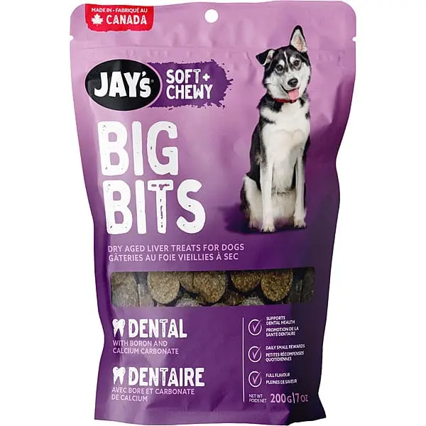 Jay's Soft + Chewy Big Bits Dental Dog Treats 1