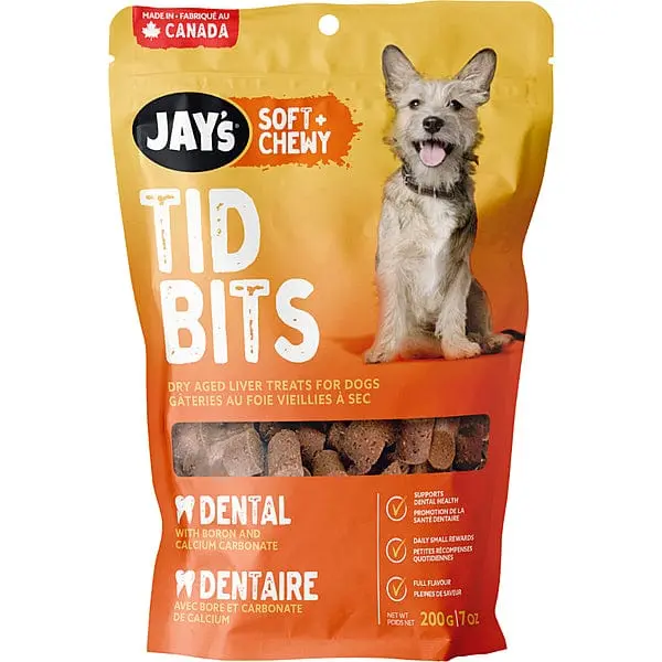 Jay's Soft + Chewy Tid Bits Dental Dog Treats 1