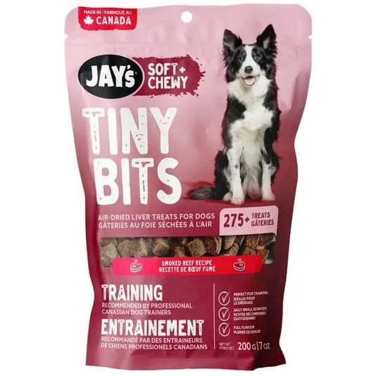 Jay's Soft + Chewy Tiny Bits Training Smoked Beef Dog Treats 1