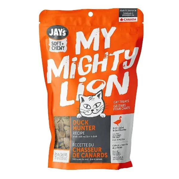 My Mighty Lion Duck Hunter Recipe Cat Treats 1