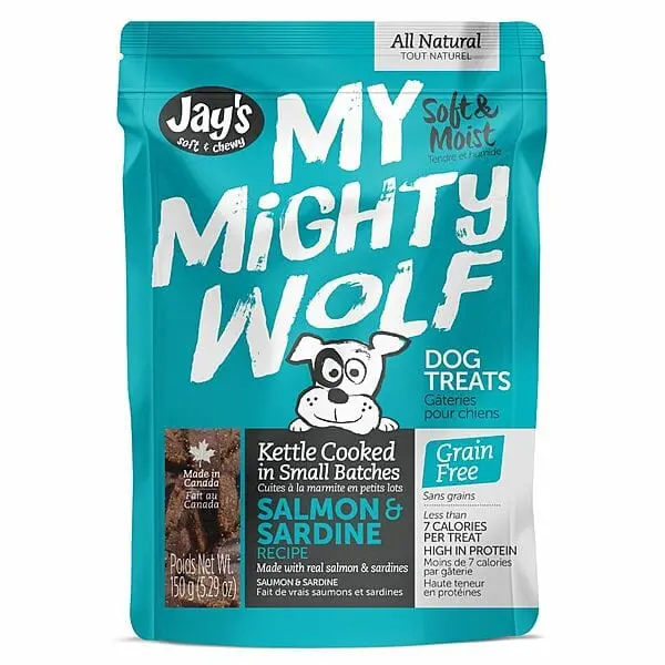 My Mighty Wolf Salmon & Sardine Recipe Dog Treats 1