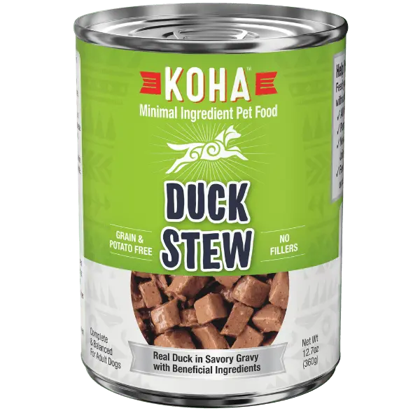 Koha Duck Stew Canned Dog Food 1