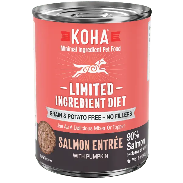 Koha Lid Salmon Entrée Canned Dog Food 1
