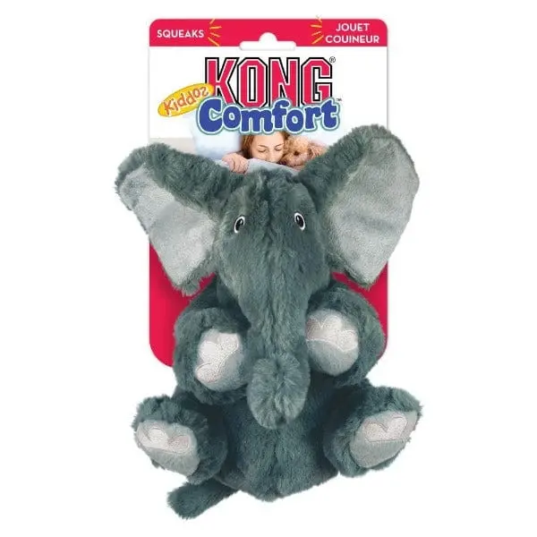 Kong Comfort Kiddos Extra Small Elephant Dog Toy 1
