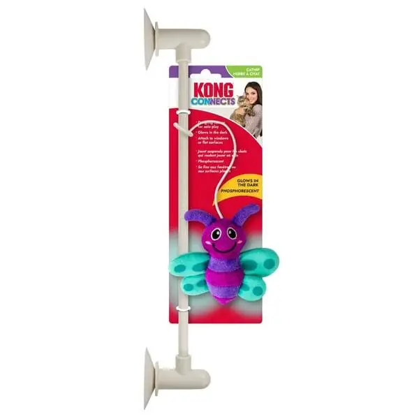 Kong Connects Glow Firefly Cat Toy 1