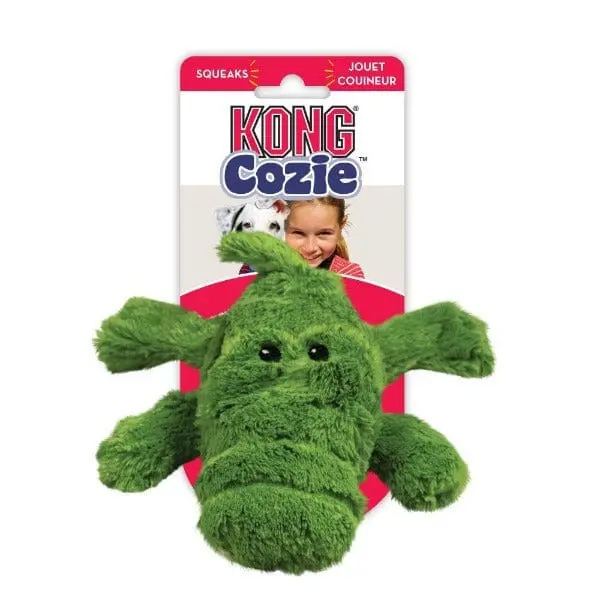 Kong Cozie Ali Alligator Dog Toy 1