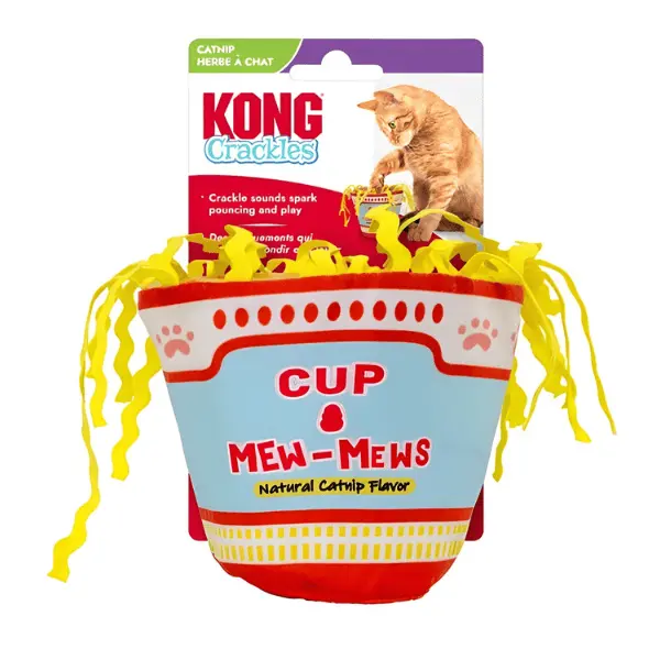 Kong Crackles Noodles Cat Toy 1