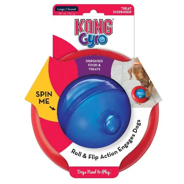 Kong Gyro Treat Dispensing Dog Toy 1
