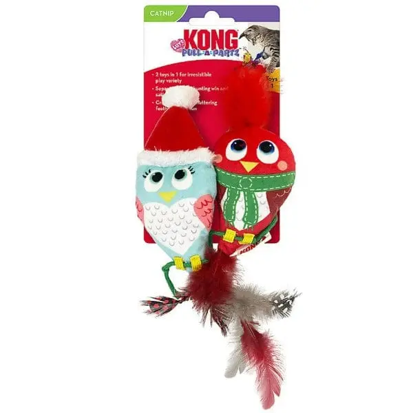 Kong Holiday Pull-A-Partz Luvs Cat Toy 1
