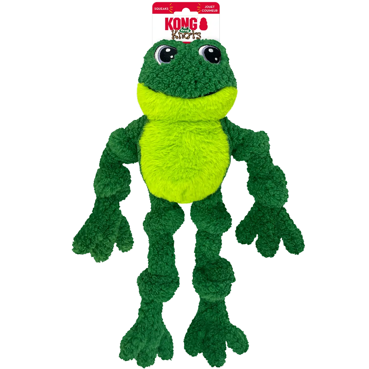 Kong Knots Frog Dog Toy 1