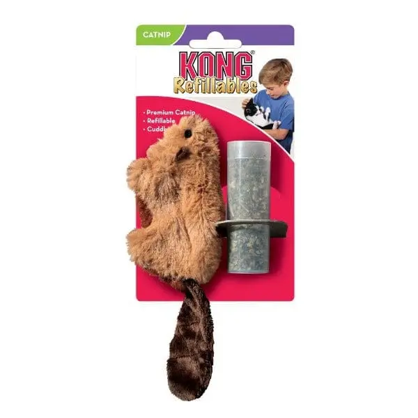 Kong Refillables Beaver Cat Toy 1