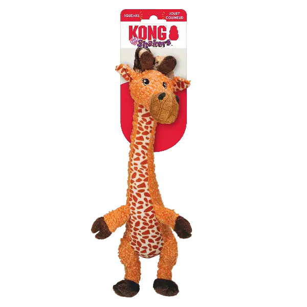 Kong Shakers Luvs Giraffe Dog Toy 1