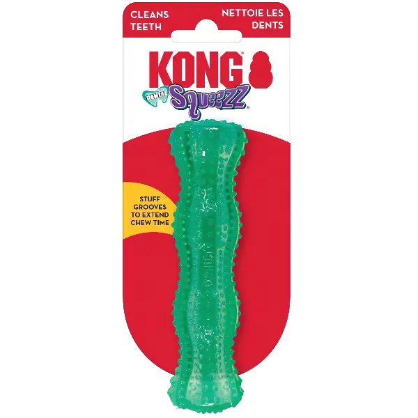 Kong Squeezz Dental Stick Dog Toy 1