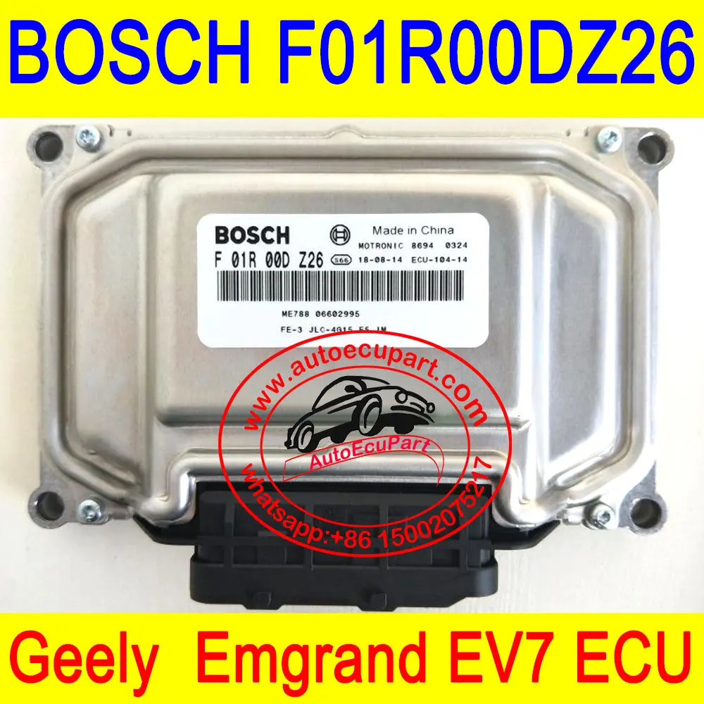 Bosch Ecu For Geely Emgrand Ev7 F01r00dz26 06602995 1