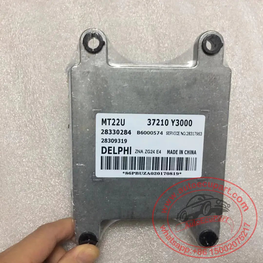 Original New Delphi Mt22u Ecu 28330284 37210-Y3000 (37210Y3000) B6000574 Engine Computer For Nissan Pickup 1
