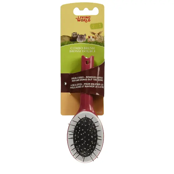 Living World 2 In 1 Combo Brush For Small Animals 1