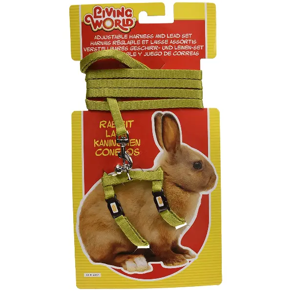 Living World Adjustable Harness And Lead Set For Rabbits 2