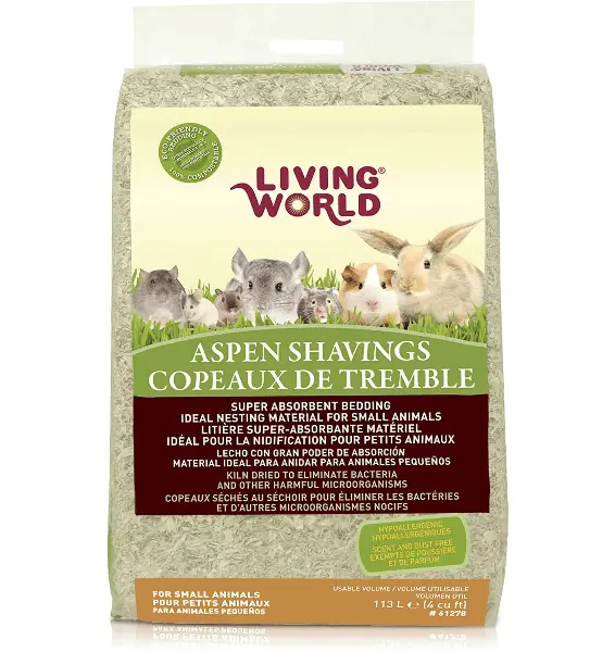 Living World Aspen Shavings For Small Animals 3