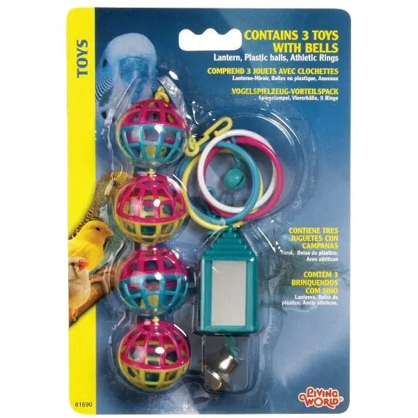 Living World Bird Toys Value Pack For Birds 1