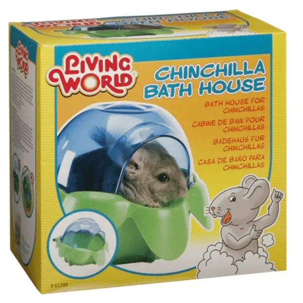 Living World Chinchilla Bath House 1