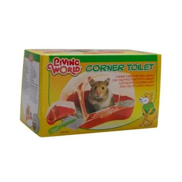 Living World Corner Toilet For Hamsters And Gerbils 1