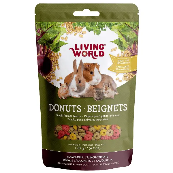 Living World Donut Treats For Small Animals 1