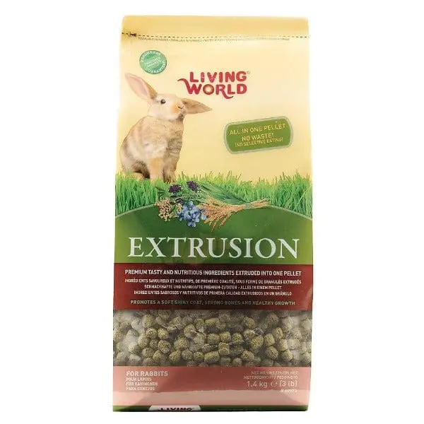 Living World Extrusion Rabbit Food 2