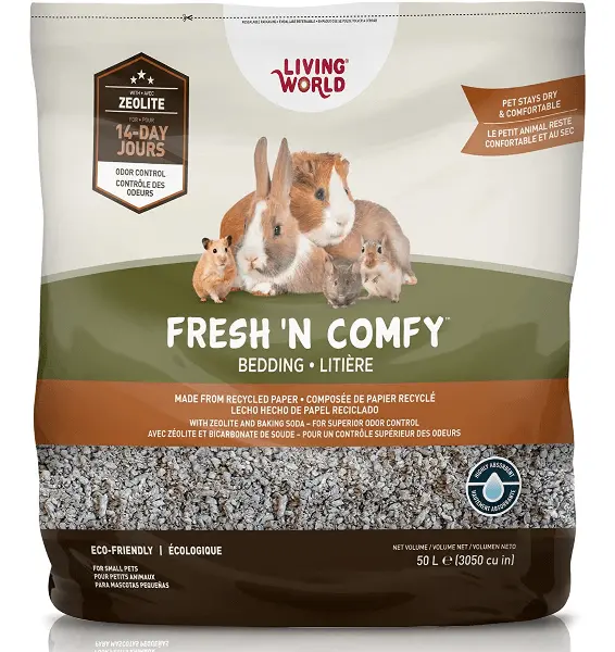 Living World Fresh 'N Comfy Bedding For Small Animals; Tan 1