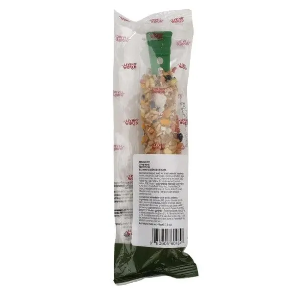 Living World Fruit Flavour Small Animal Treat Stick 1