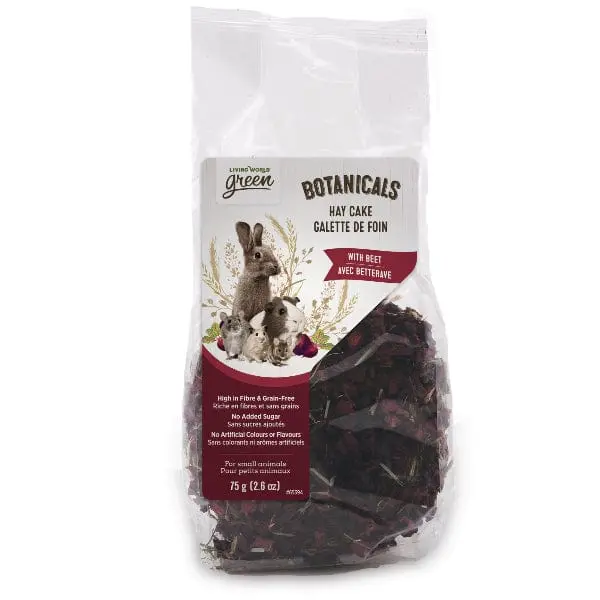 Living World Green Botanicals Hay Cake With Beet 1
