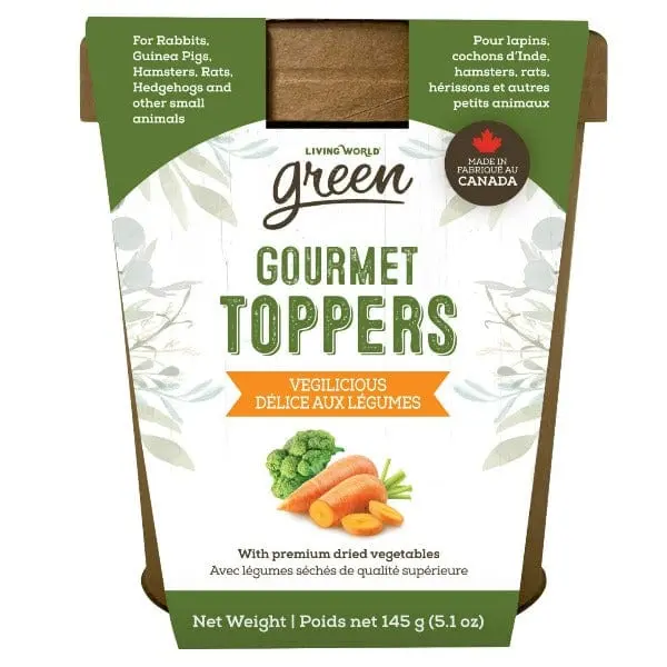 Living World Green Gourmet Toppers - Vegilicious 1