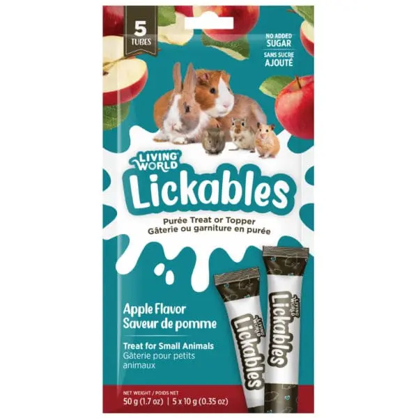 Living World Lickables Small Animal Treat - Apple 1