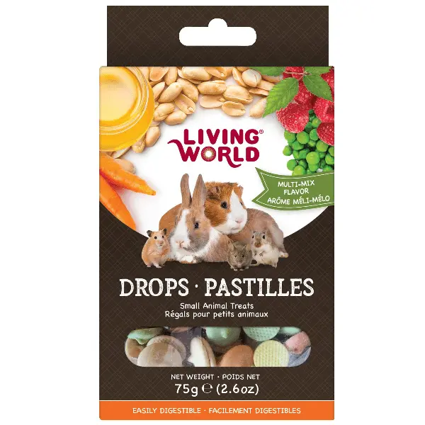 Living World Multi-Mix Flavour Drops Small Animal Treats 1