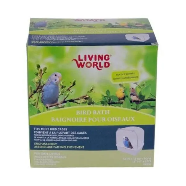 Living World Outside Adjustable Bird Bath 1