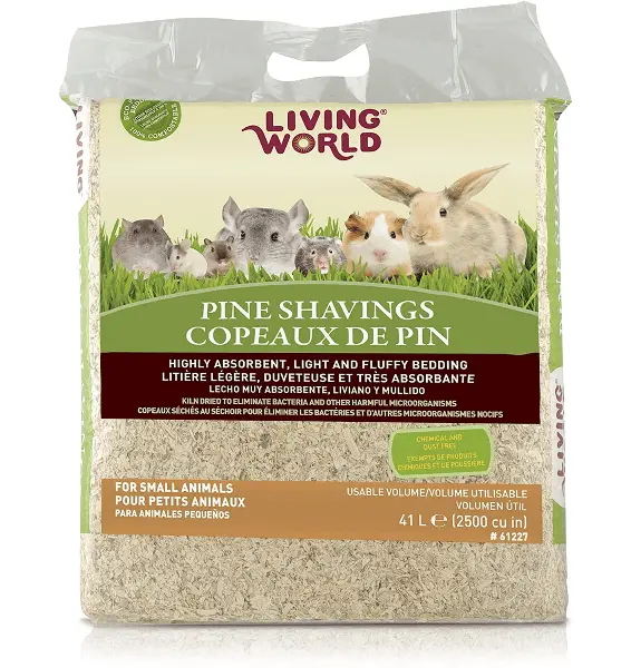 Living World Pine Shavings For Small Animals 2