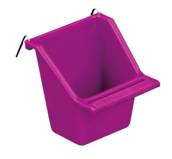 Living World Seed Cup W/ Perch For Birds 1
