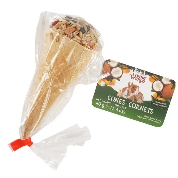 Living World Small Animal Cones - Fruit Flavour 1