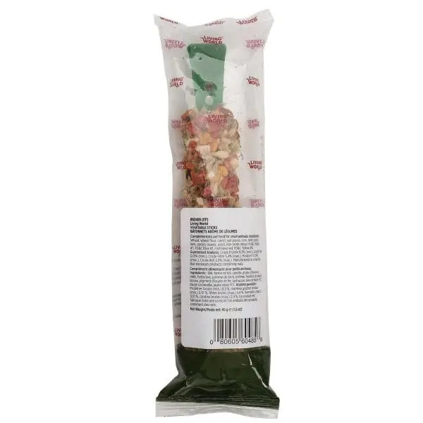 Living World Vegetable Flavour Small Animal Treat Stick 1