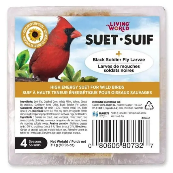 Living World Wild Bird Suet - Sunflower 1