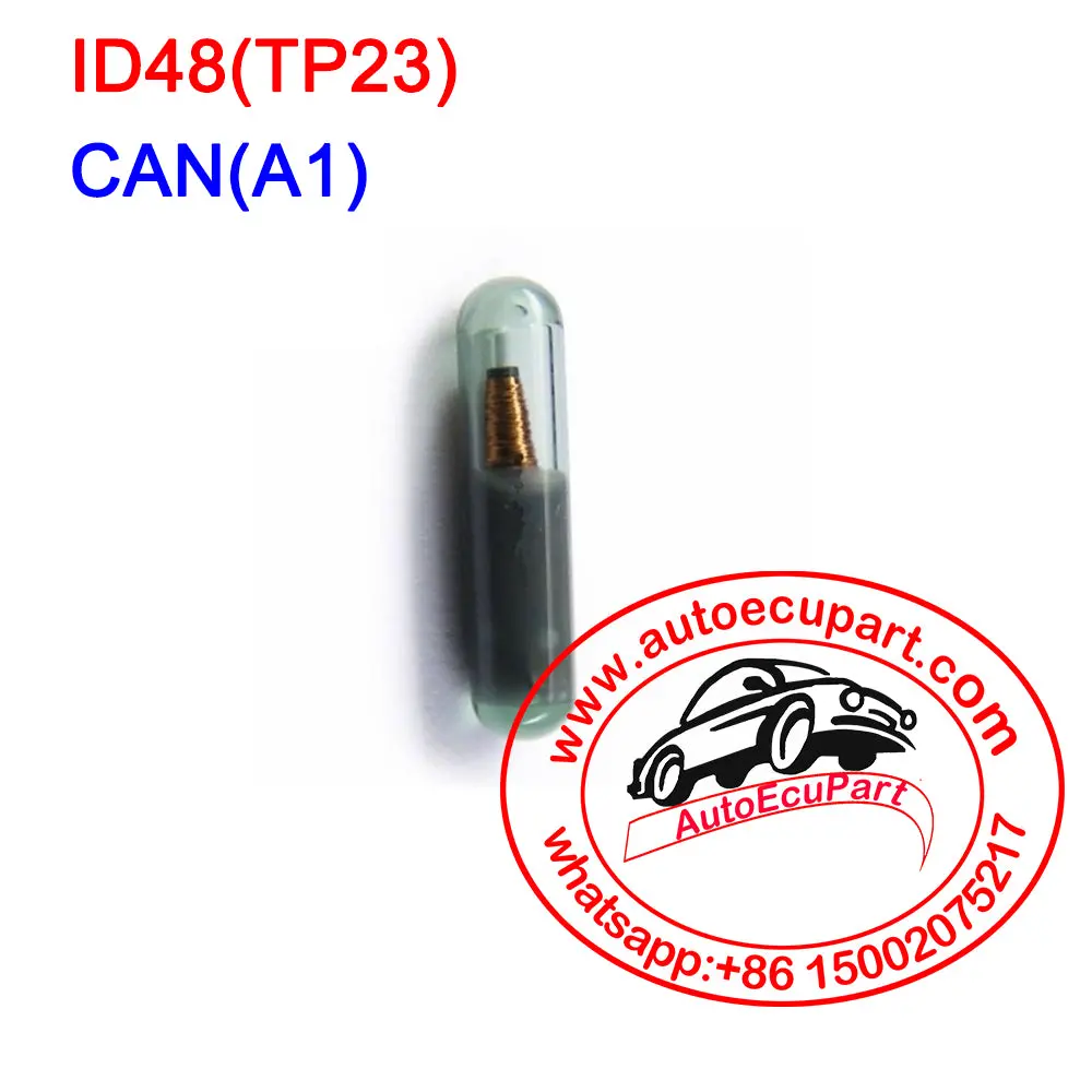 5Pcs Can System Id48 Glass Chip A1 For Volkswagen [Tp23] 1