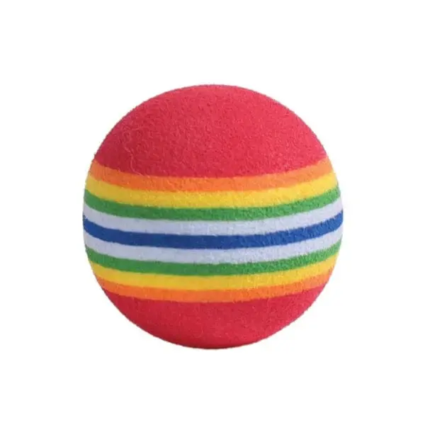 M-Pets Box Of Wonders Rainbow Ball Cat Toy 1