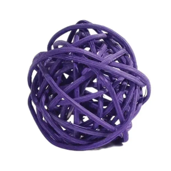 M-Pets Box Of Wonders Rattan Ball Cat Toy 1