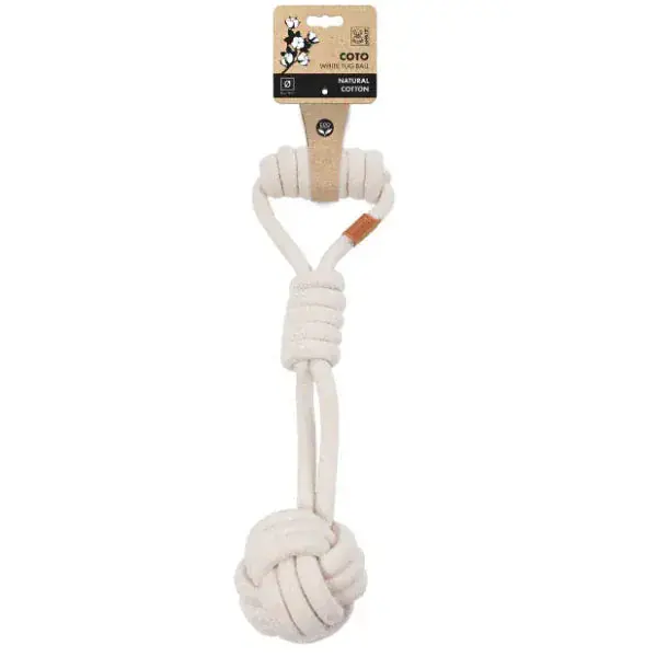 M-Pets Coto Rope Tug Ball 1
