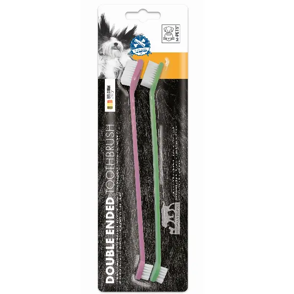 M-Pets Double Ended Toothbrush 1