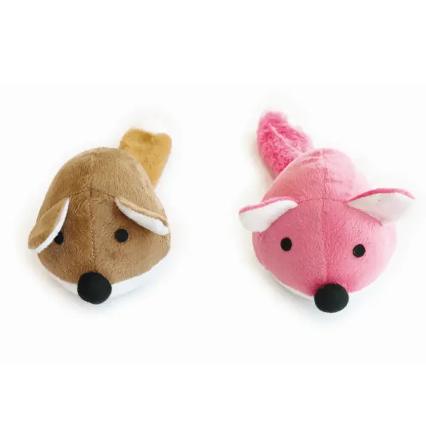 M-Pets Gringo Fox Squeaker Toy 1