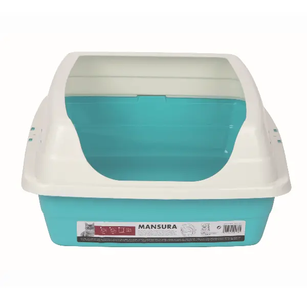M-Pets Mansura Cat Litter Tray With Rim 1