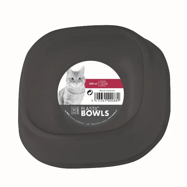 M-Pets Plastic Bowl For Cats 1